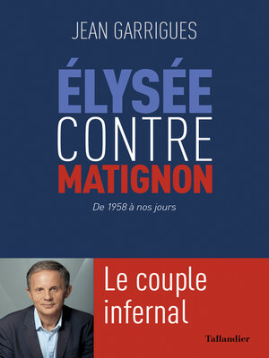 cover image of Élysée contre Matignon